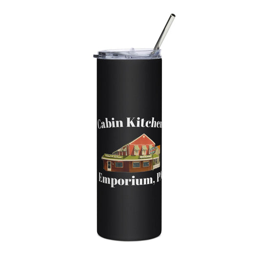 Cabin Kitchen Print Stainless Steel Tumbler - Purcell's Clothing Company