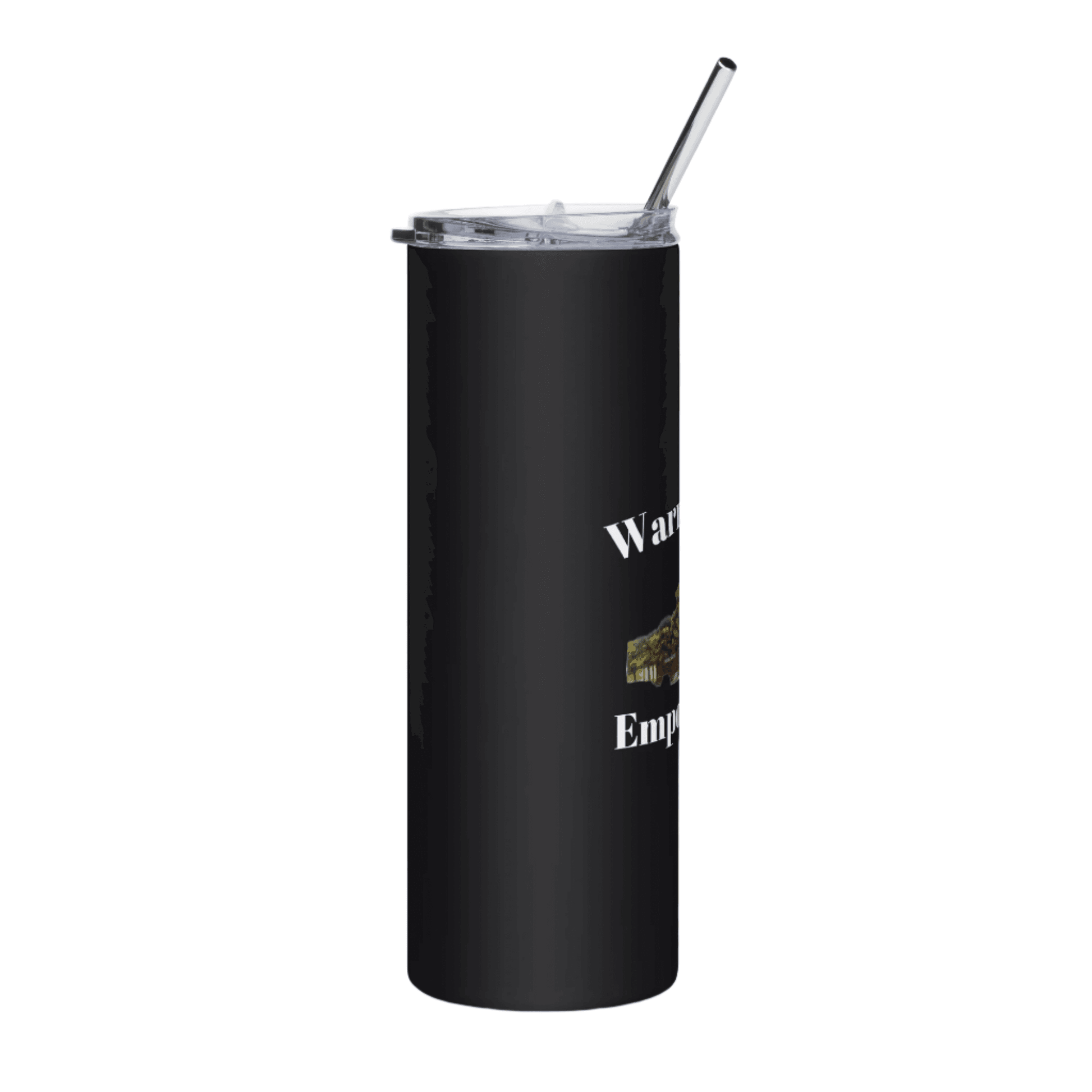 Stainless Steel Tumbler Warner Hotel Print - Purcell's Clothing Company