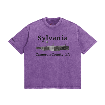 Camco Proud Unisex Oversized Snow Wash T-Shirt - Purcell's Clothing Company