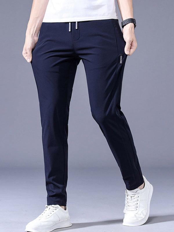 Straight Loose Elastic Boys Non - Iron Casual Pants Cargo Pants - Purcell's Clothing Company - 