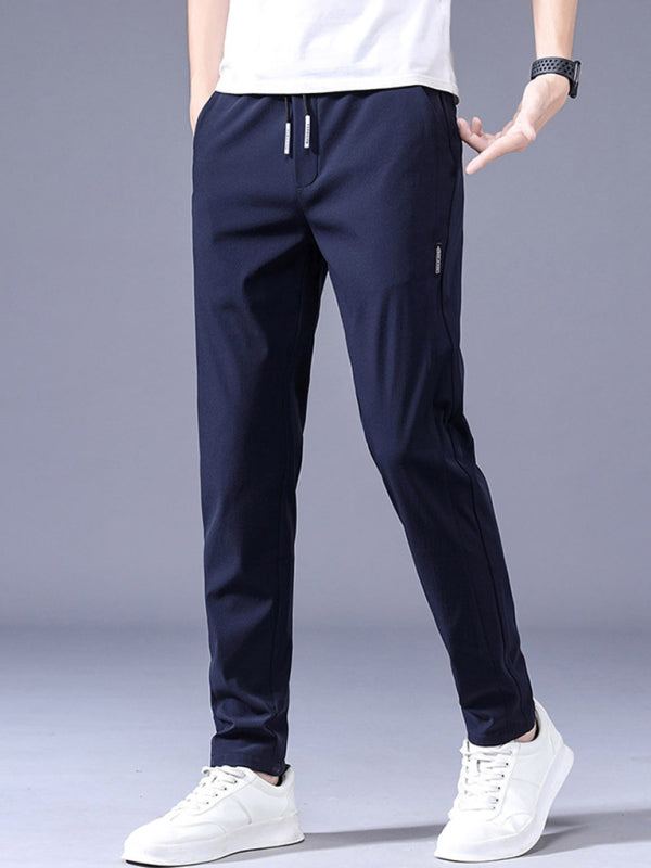 Straight Loose Elastic Boys Non - Iron Casual Pants Cargo Pants - Purcell's Clothing Company - 