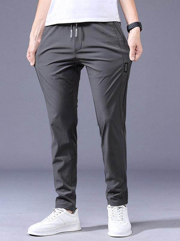 Straight Loose Elastic Boys Non - Iron Casual Pants Cargo Pants - Purcell's Clothing Company - 