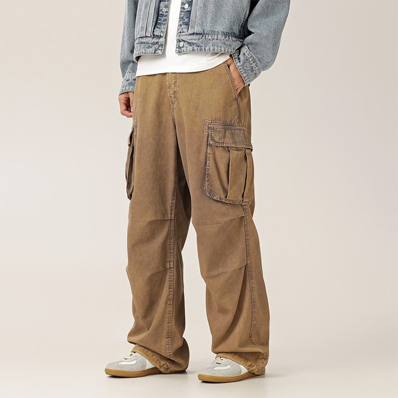 Straight Loose Flared Trousers - Purcell's Clothing Company - 0