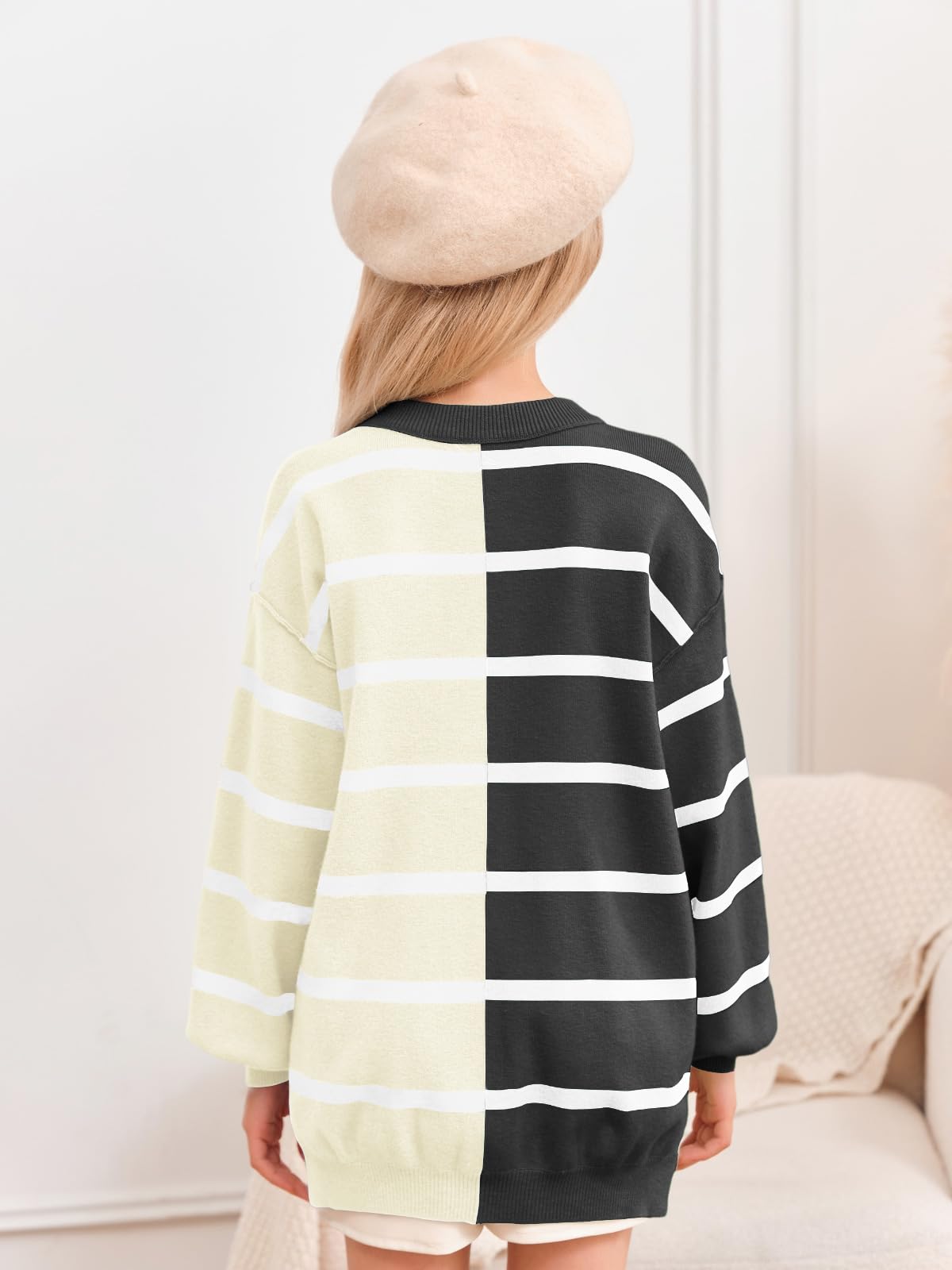 Striped Color Block Pullover - Purcell's Clothing Company - 