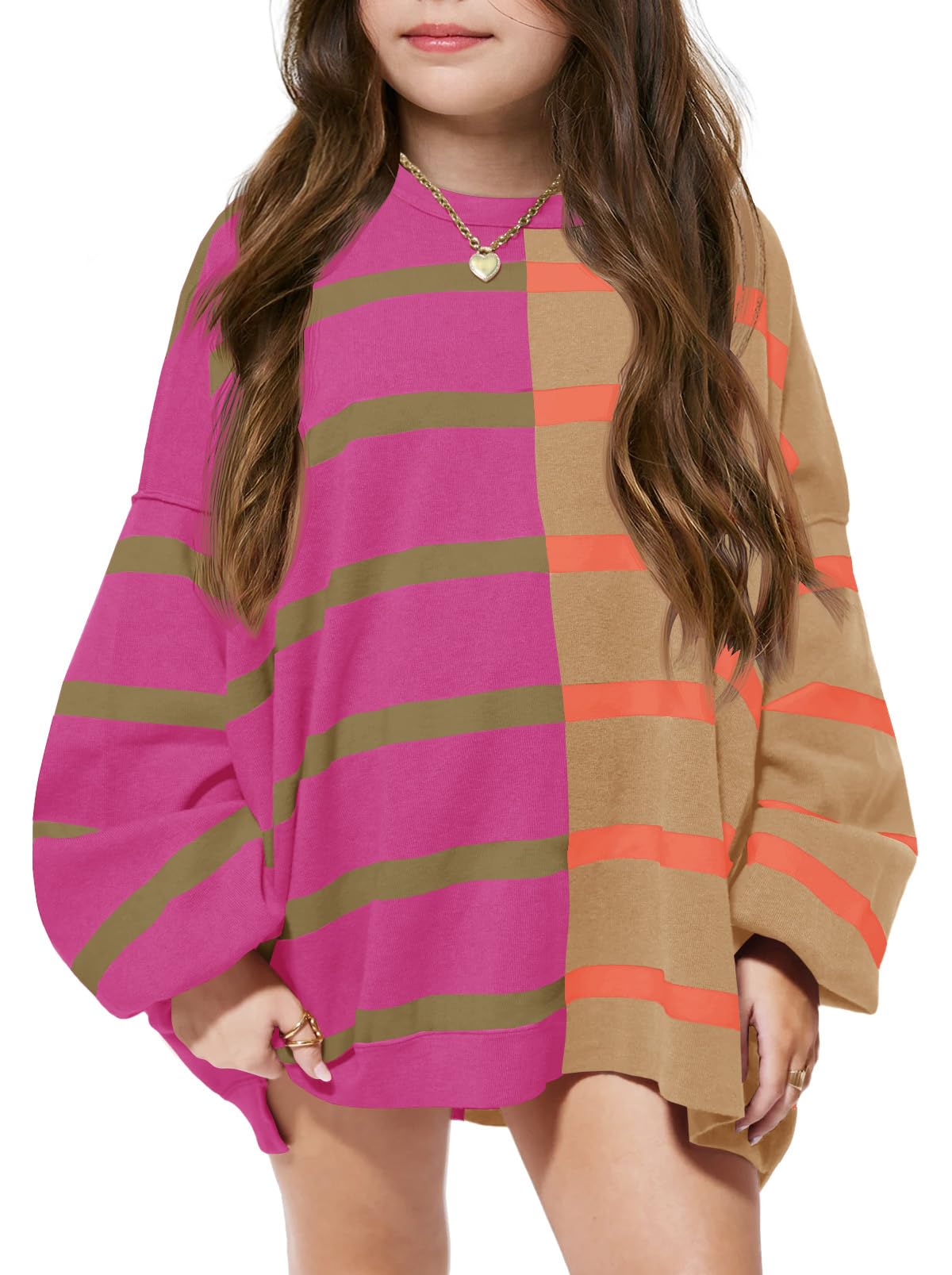 Striped Color Block Pullover - Purcell's Clothing Company - 