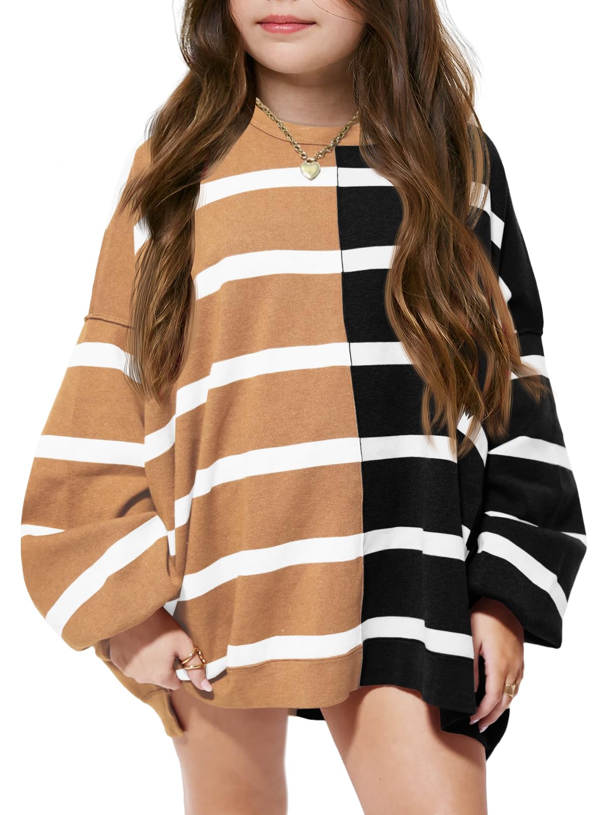 Striped Color Block Pullover - Purcell's Clothing Company - 