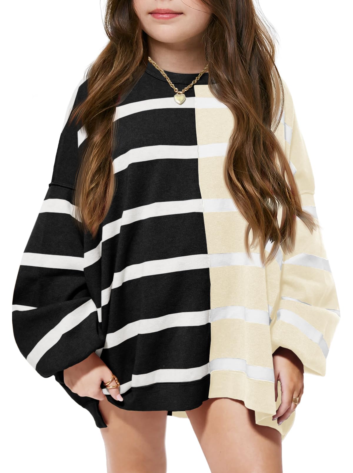 Striped Color Block Pullover - Purcell's Clothing Company - 