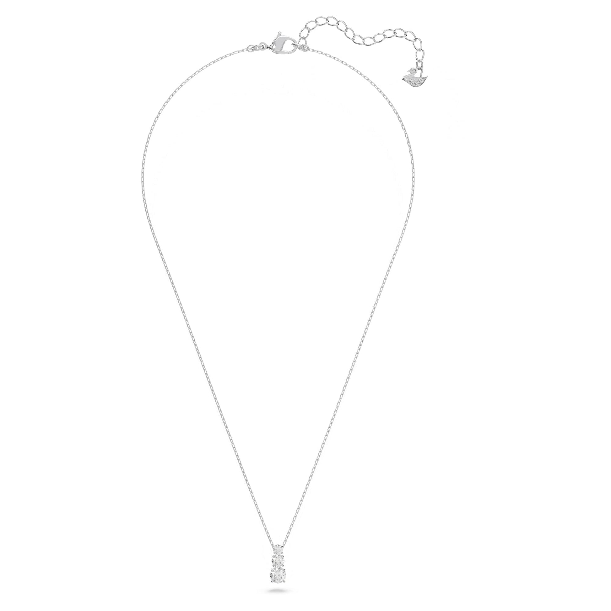 SWAROVSKI Trilogy Crystal Necklace and Earrings - Purcell's Clothing Company - 