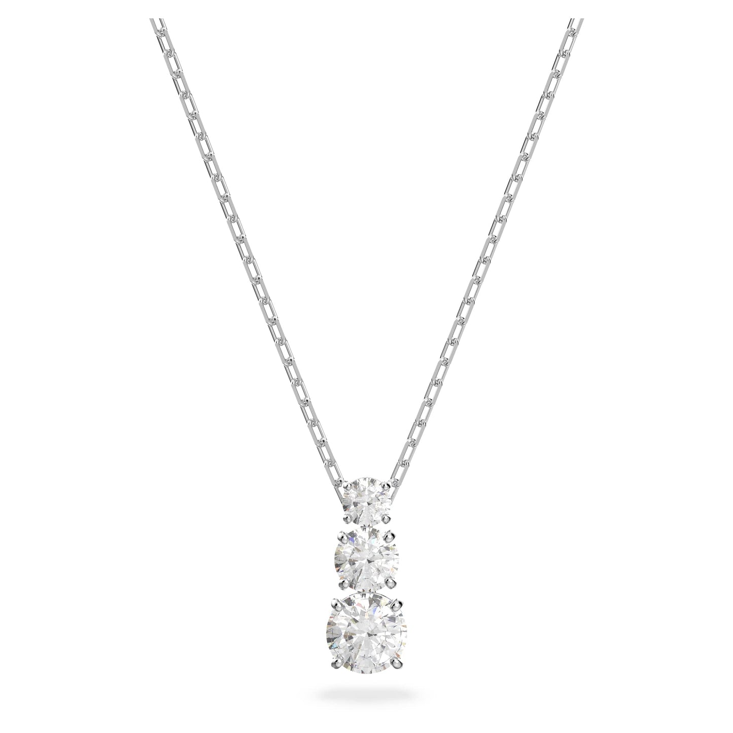 SWAROVSKI Trilogy Crystal Necklace and Earrings - Purcell's Clothing Company - 