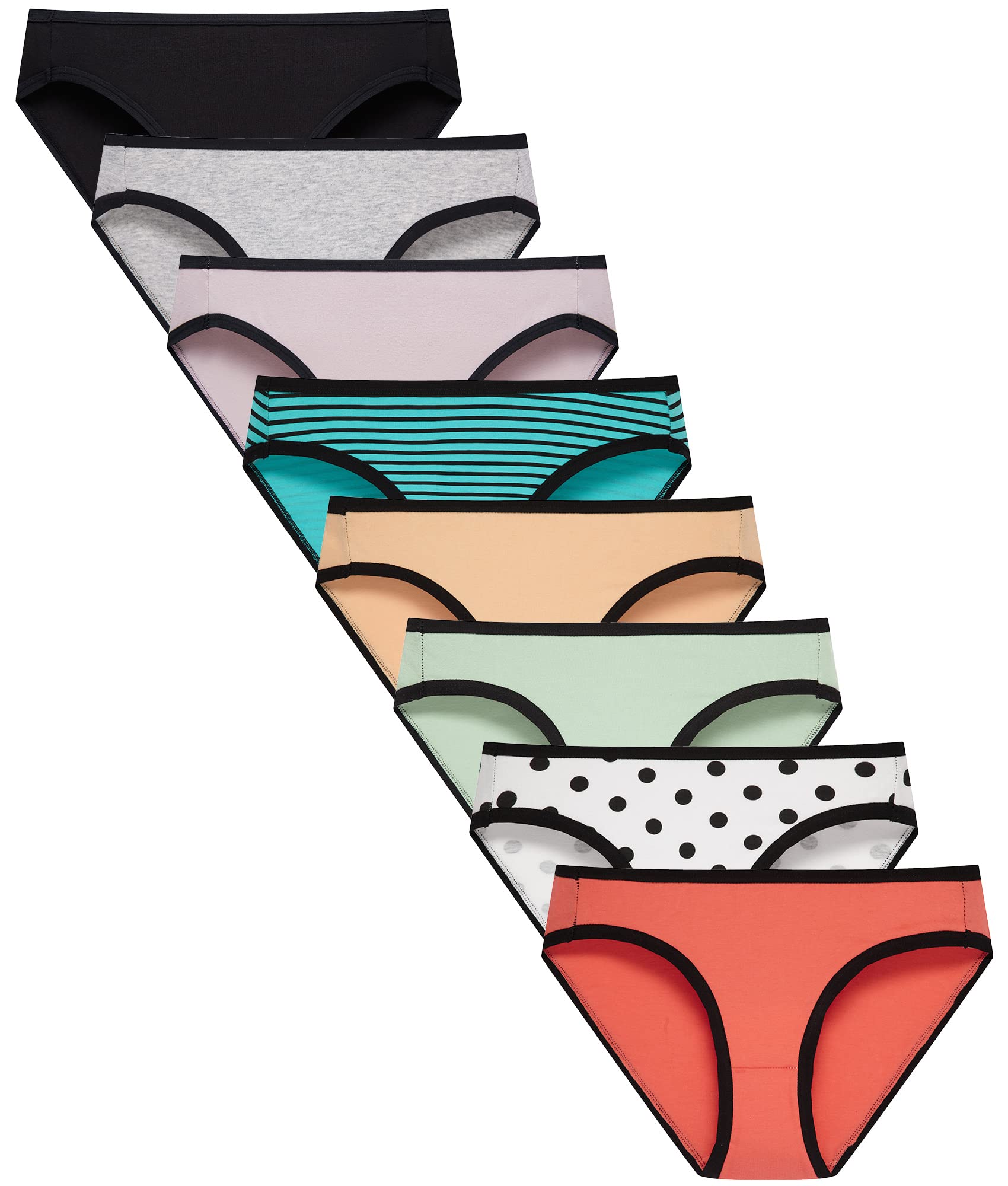 Teen Cotton Hipster Bikini Panties Multipack - Purcell's Clothing Company - 