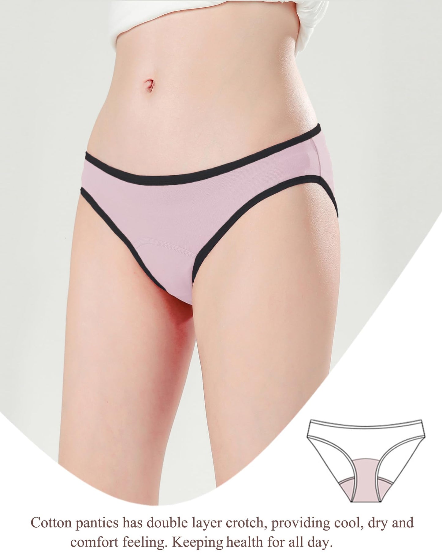 Teen Cotton Hipster Bikini Panties Multipack - Purcell's Clothing Company - 