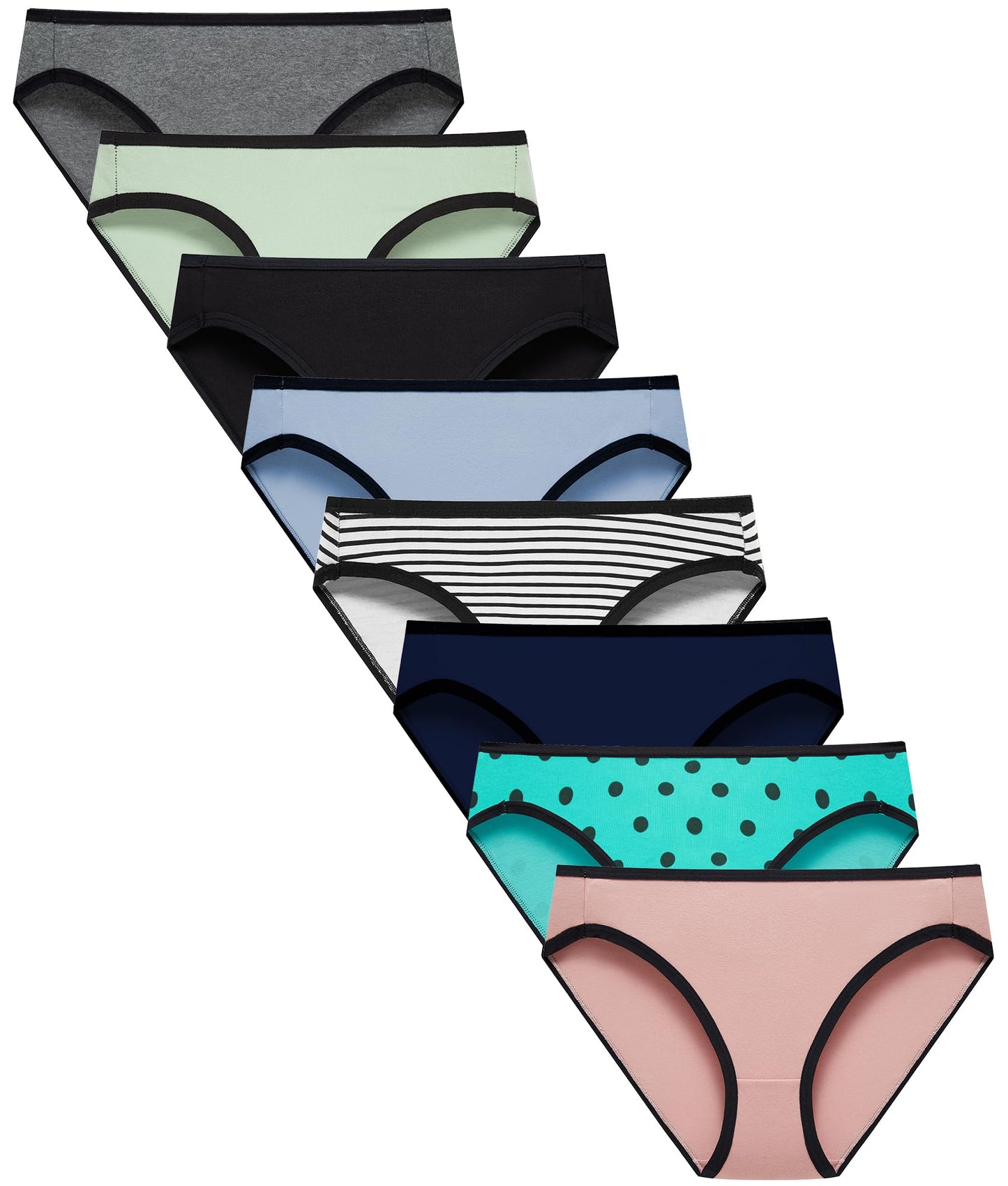 Teen Cotton Hipster Bikini Panties Multipack - Purcell's Clothing Company - 