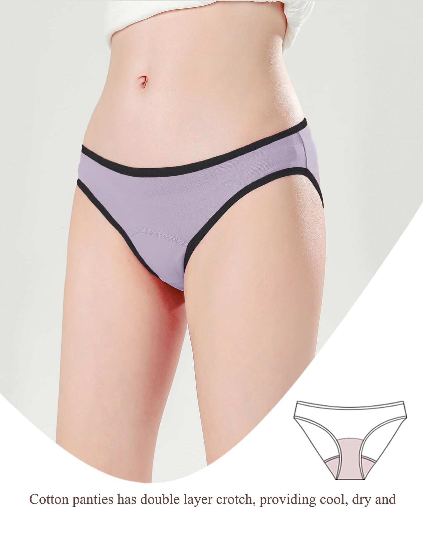 Teen Cotton Hipster Bikini Panties Multipack - Purcell's Clothing Company - 