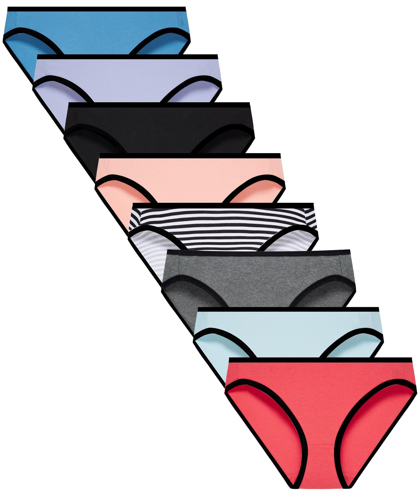 Teen Cotton Hipster Bikini Panties Multipack - Purcell's Clothing Company - 