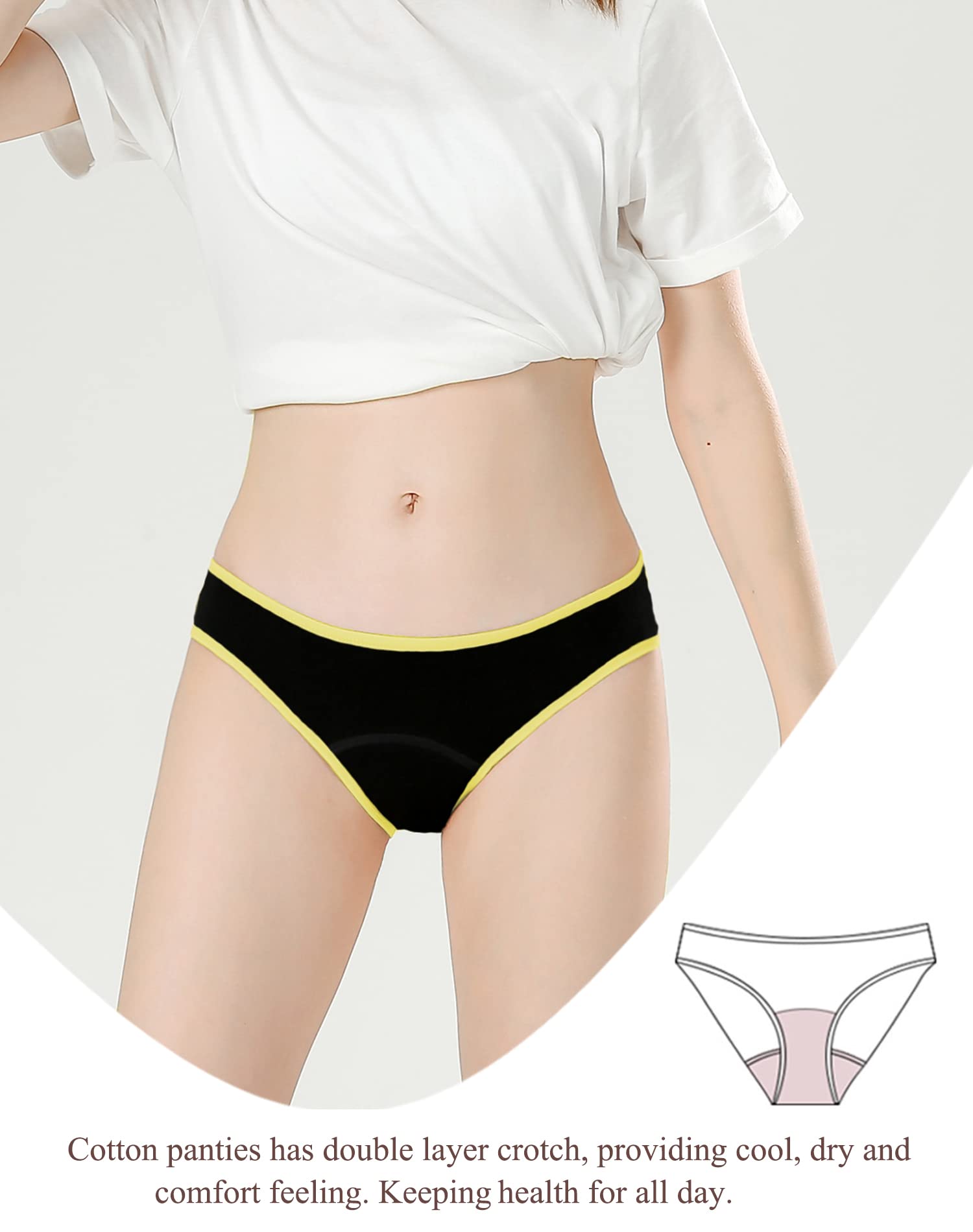 Teen Cotton Hipster Bikini Panties Multipack - Purcell's Clothing Company - 