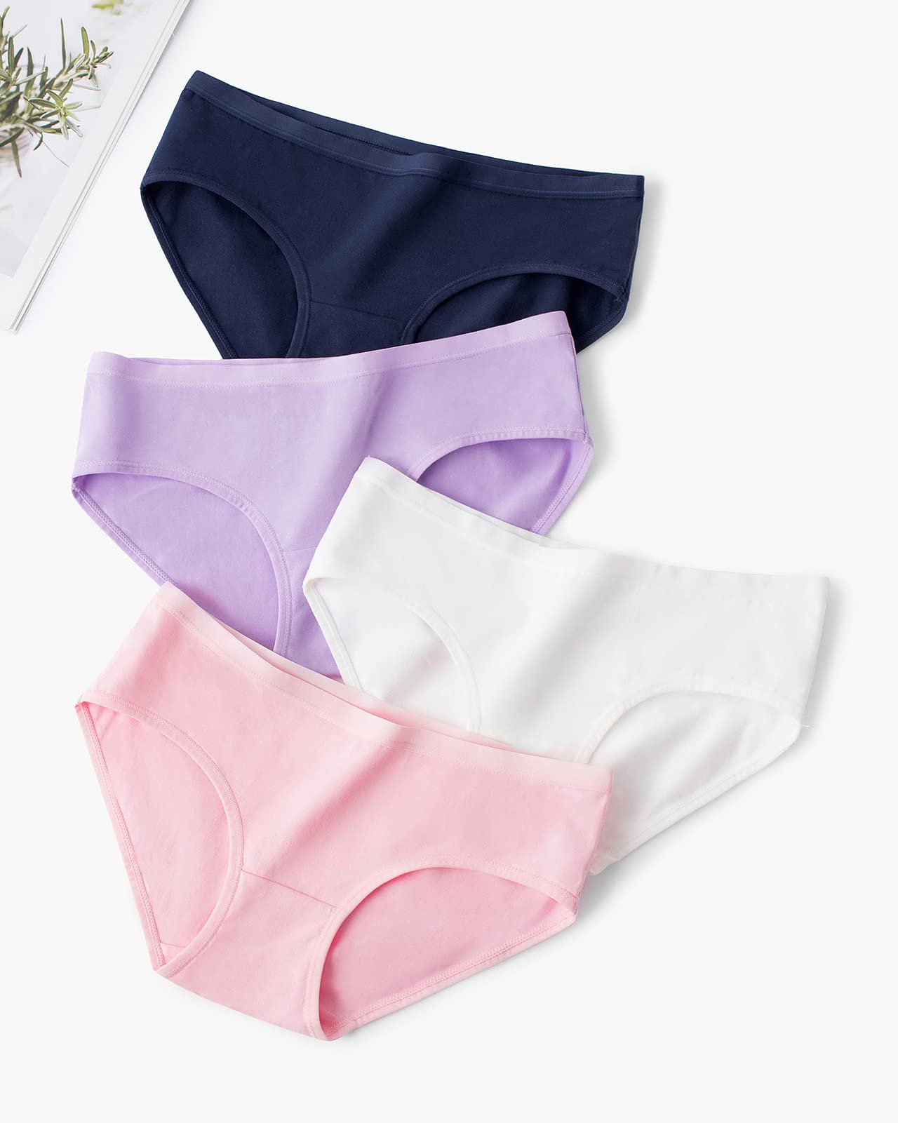 Teen Cotton Underwear Panties (8 - Pack) - Purcell's Clothing Company - 