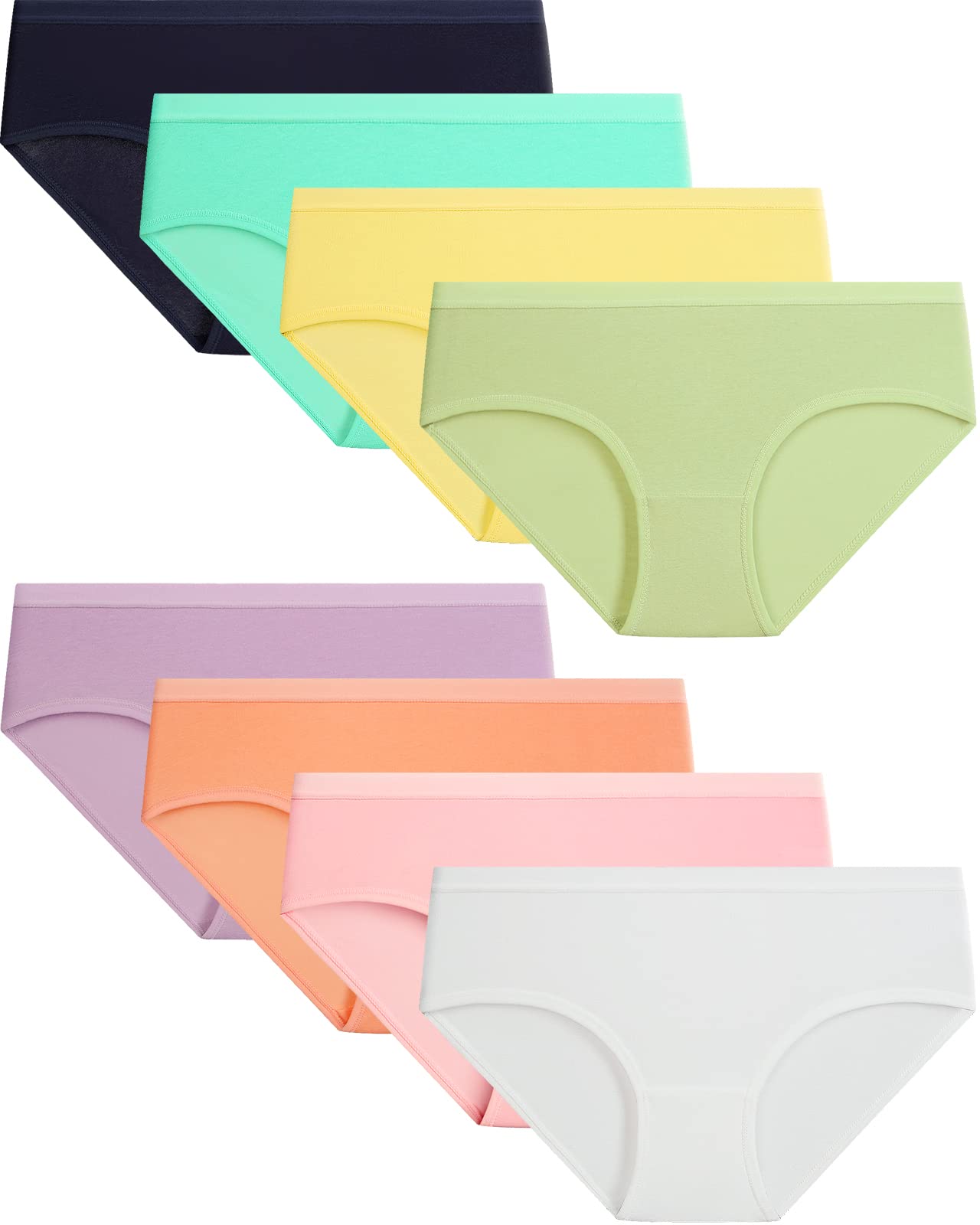 Teen Cotton Underwear Panties (8 - Pack) - Purcell's Clothing Company - 