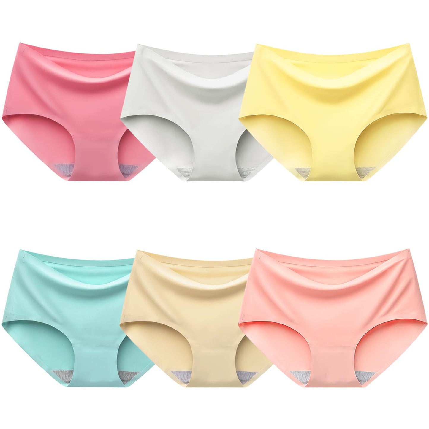 Teen Seamless Underwear No - Show Panties (6 - Pack) - Purcell's Clothing Company - 