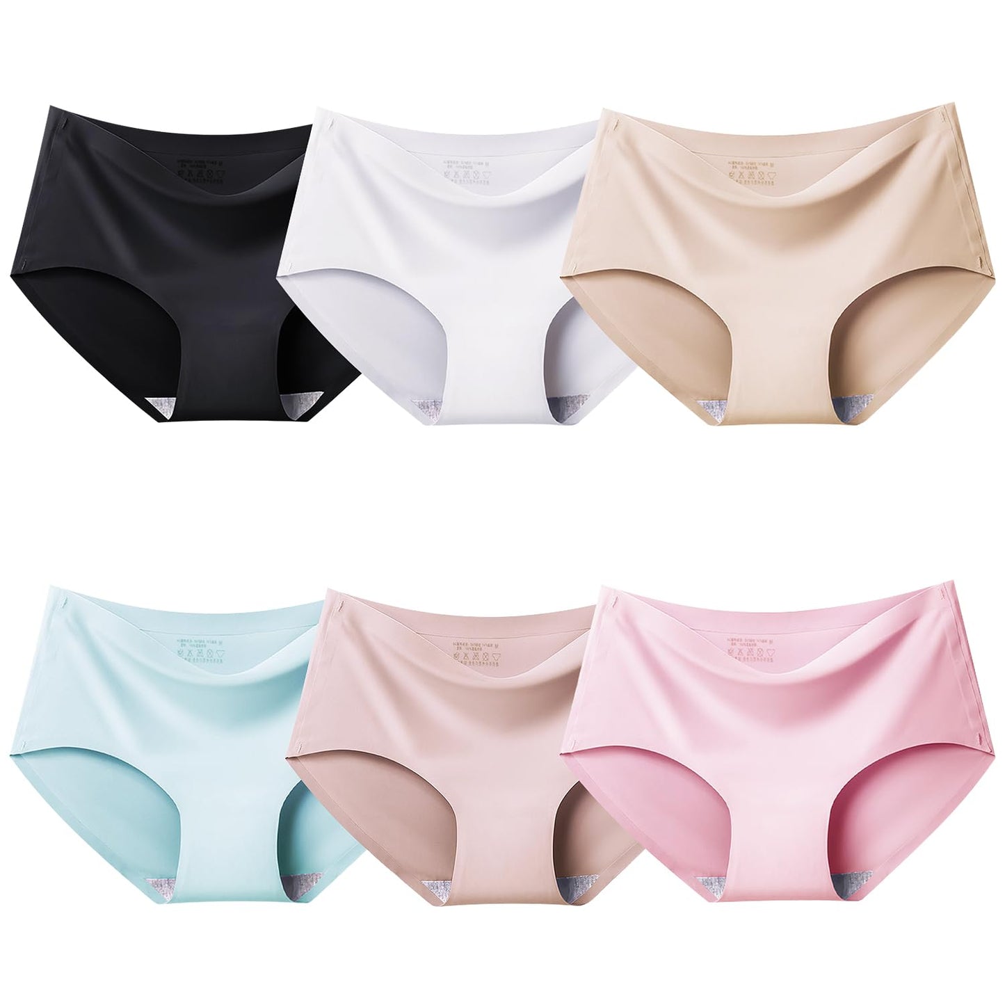 Teen Seamless Underwear No - Show Panties (6 - Pack) - Purcell's Clothing Company - 