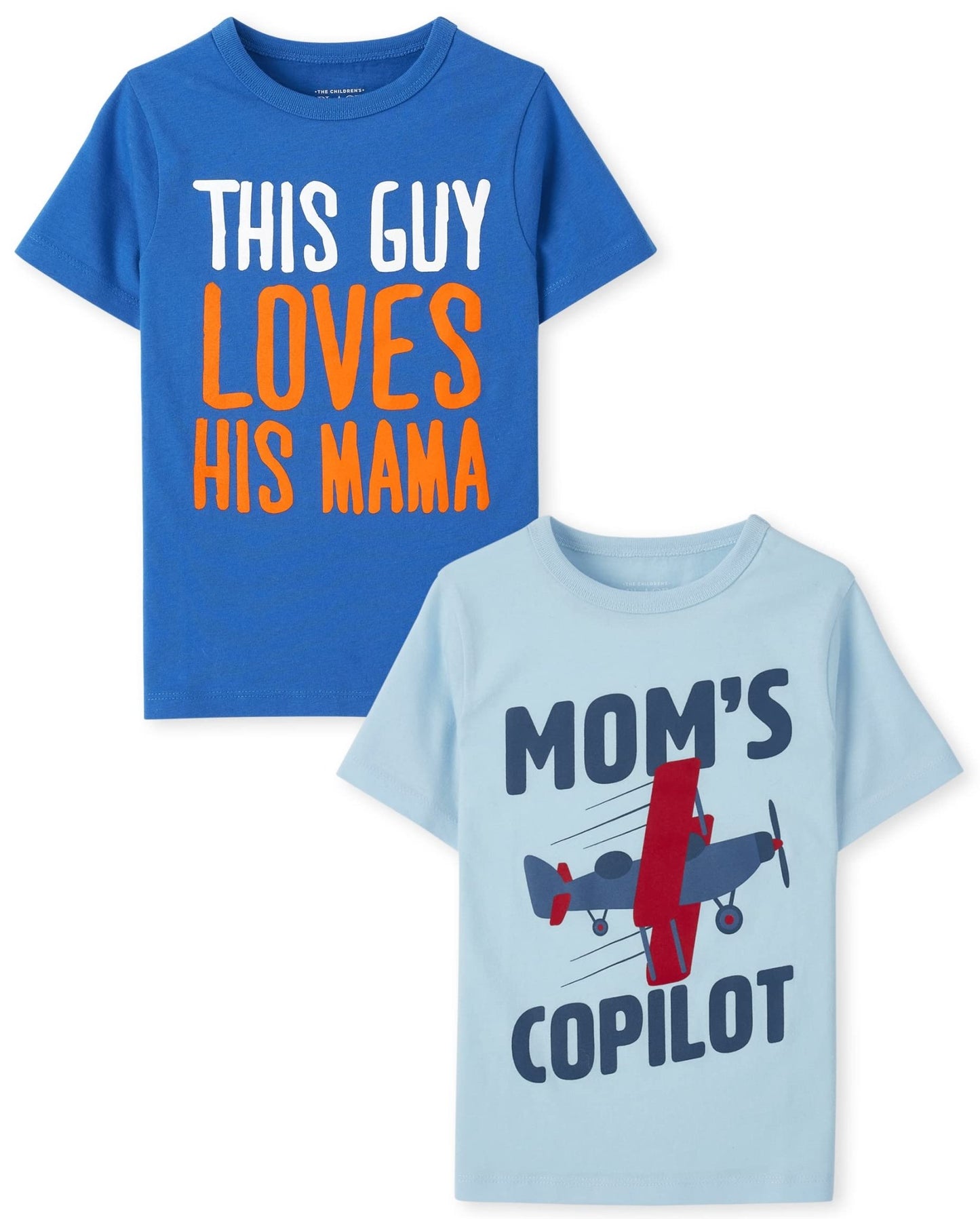 The Children's Place Baby Boys' and Toddler Family,mom,dad,Sibling Short Sleeve Graphic T-Shirts,multipacks - Purcell's Clothing Company - 