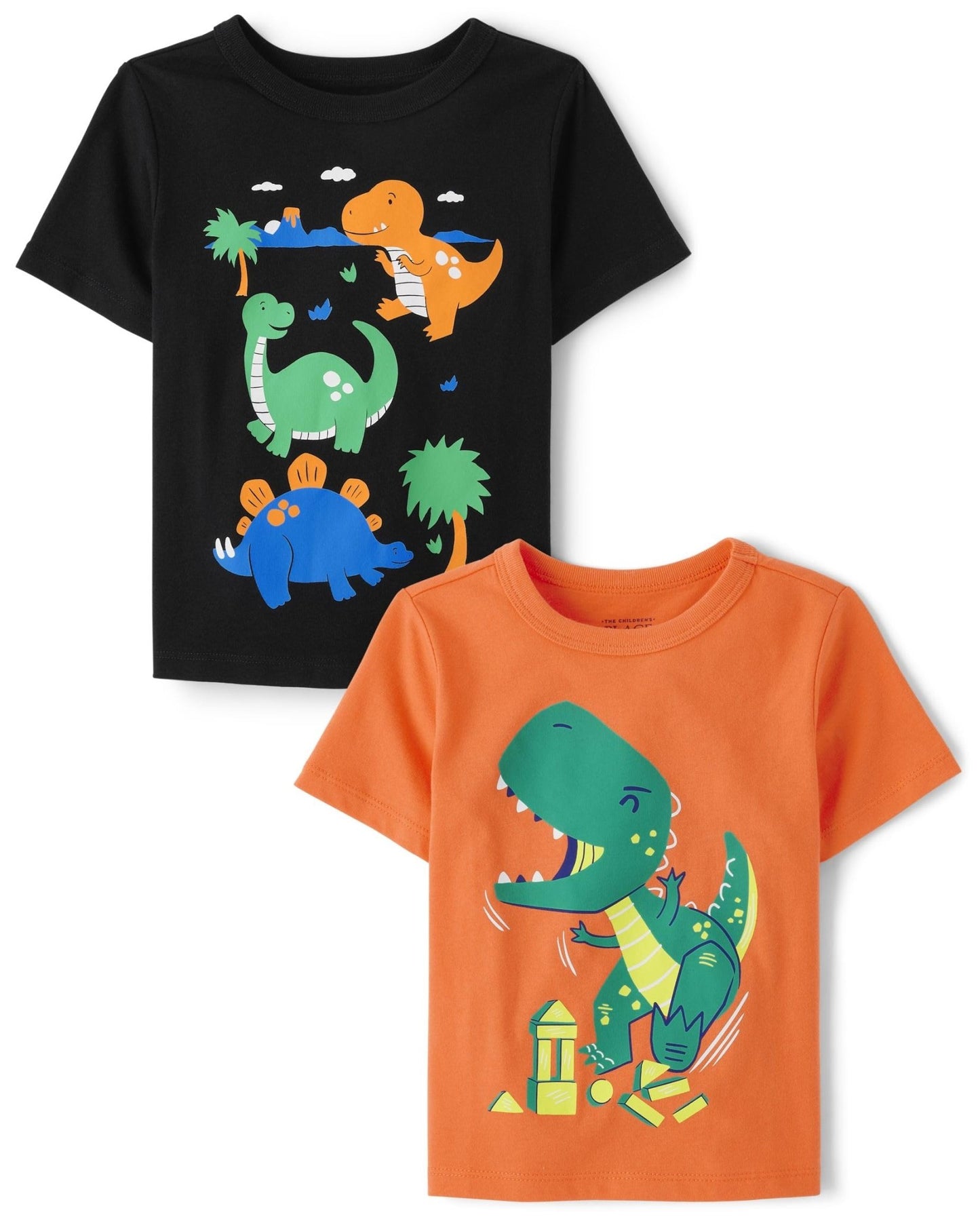 The Children's Place Baby Boys Dinos Short Sleeve Graphic T Shirt - Purcell's Clothing Company - 