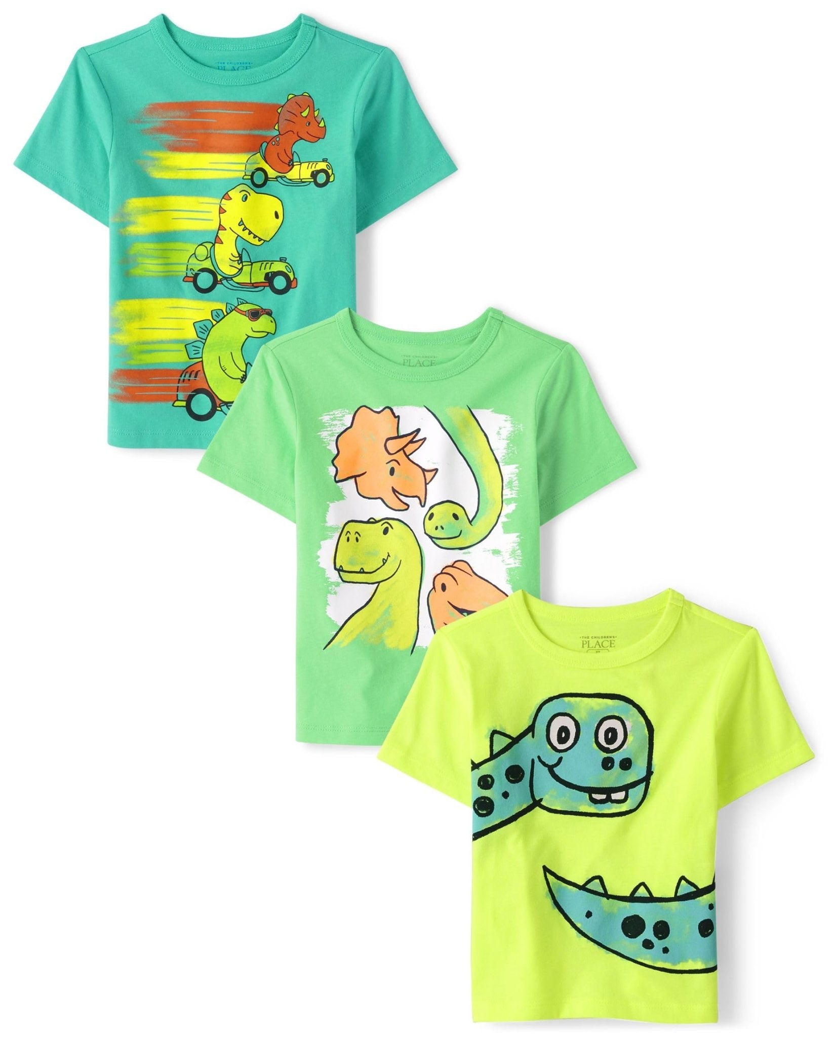 The Children's Place Baby Boys Dinos Short Sleeve Graphic T Shirt - Purcell's Clothing Company - 