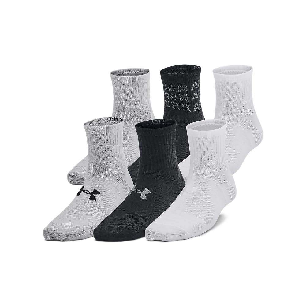 Under Armour Quarter Socks (6 Pairs) - Purcell's Clothing Company - 