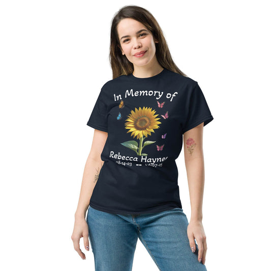 Memorial Shirt For Becca Haynes Unisex Tee - Purcell's Clothing Company