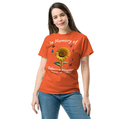 Memorial Shirt For Becca Haynes Unisex Tee 1 - Purcell's Clothing Company