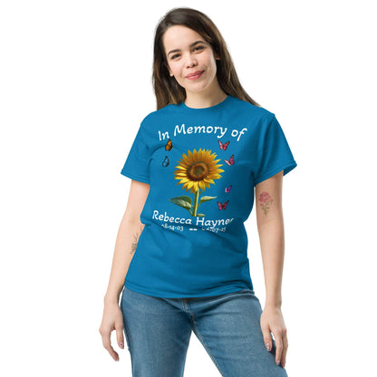 Memorial Shirt For Becca Haynes Unisex Tee 1 - Purcell's Clothing Company