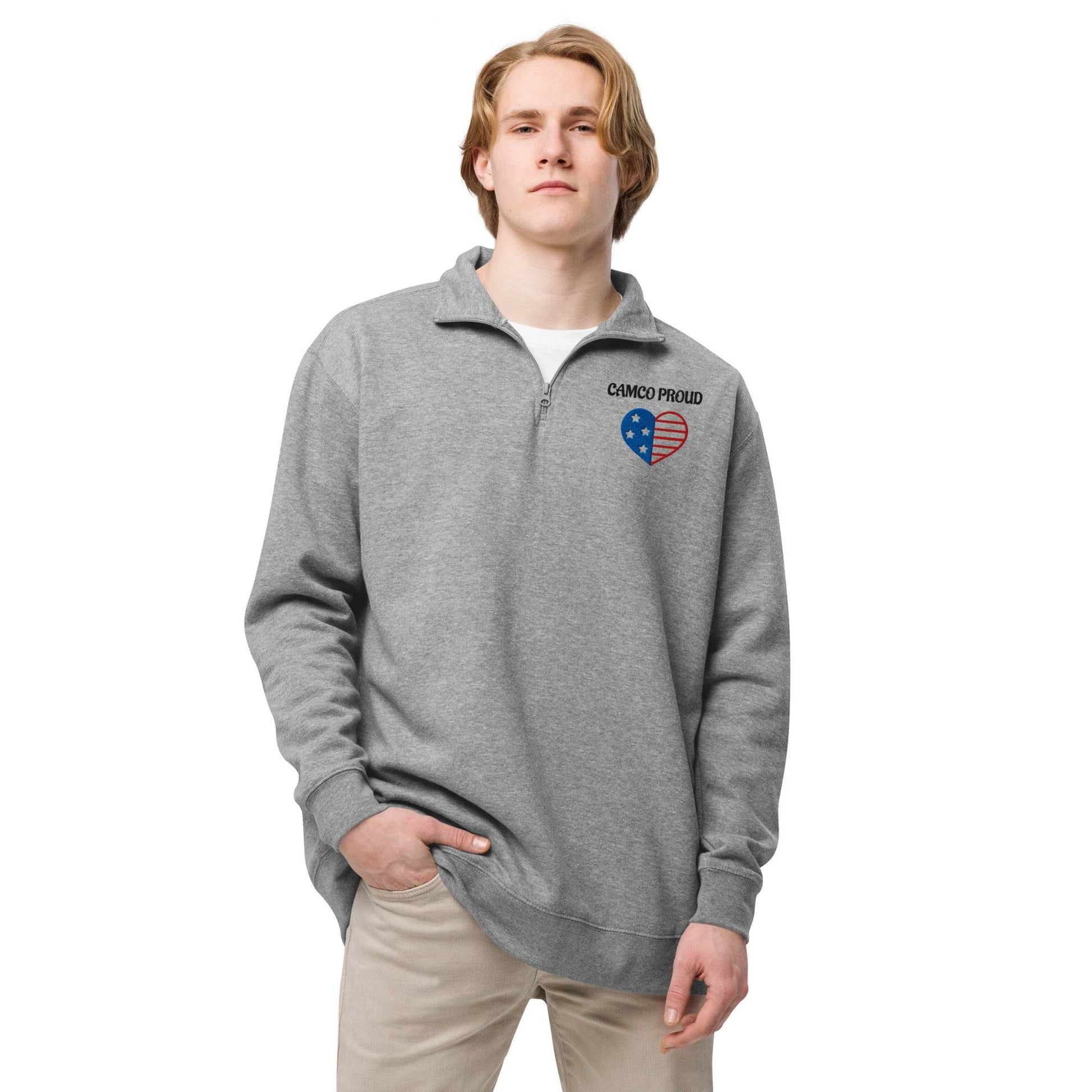 Camco Proud Unisex Fleece Pullover - Purcell's Clothing Company