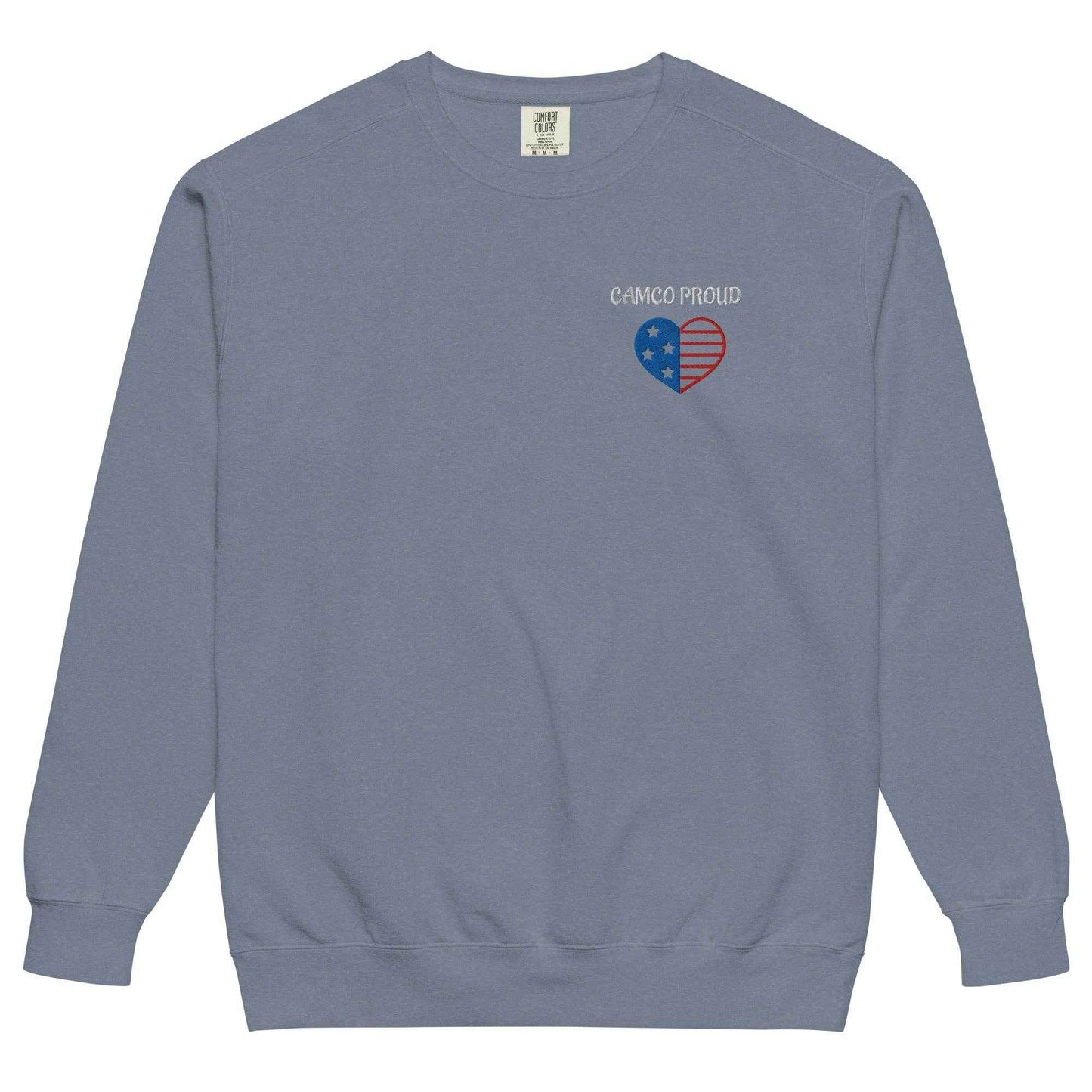 Camco Proud Unisex Garment-Dyed Sweatshirt - Purcell's Clothing Company