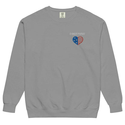 Camco Proud Unisex Garment-Dyed Sweatshirt - Purcell's Clothing Company