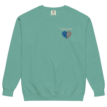 Camco Proud Unisex Garment-Dyed Sweatshirt - Purcell's Clothing Company