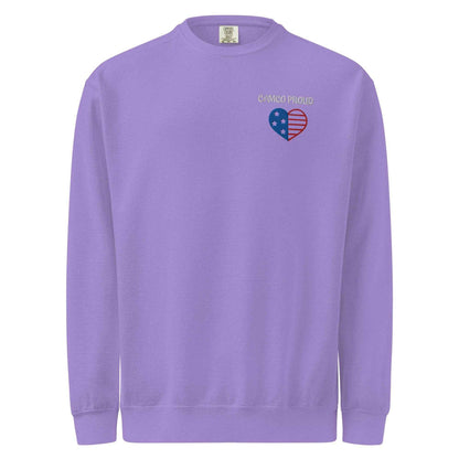 Camco Proud Unisex Garment-Dyed Sweatshirt - Purcell's Clothing Company