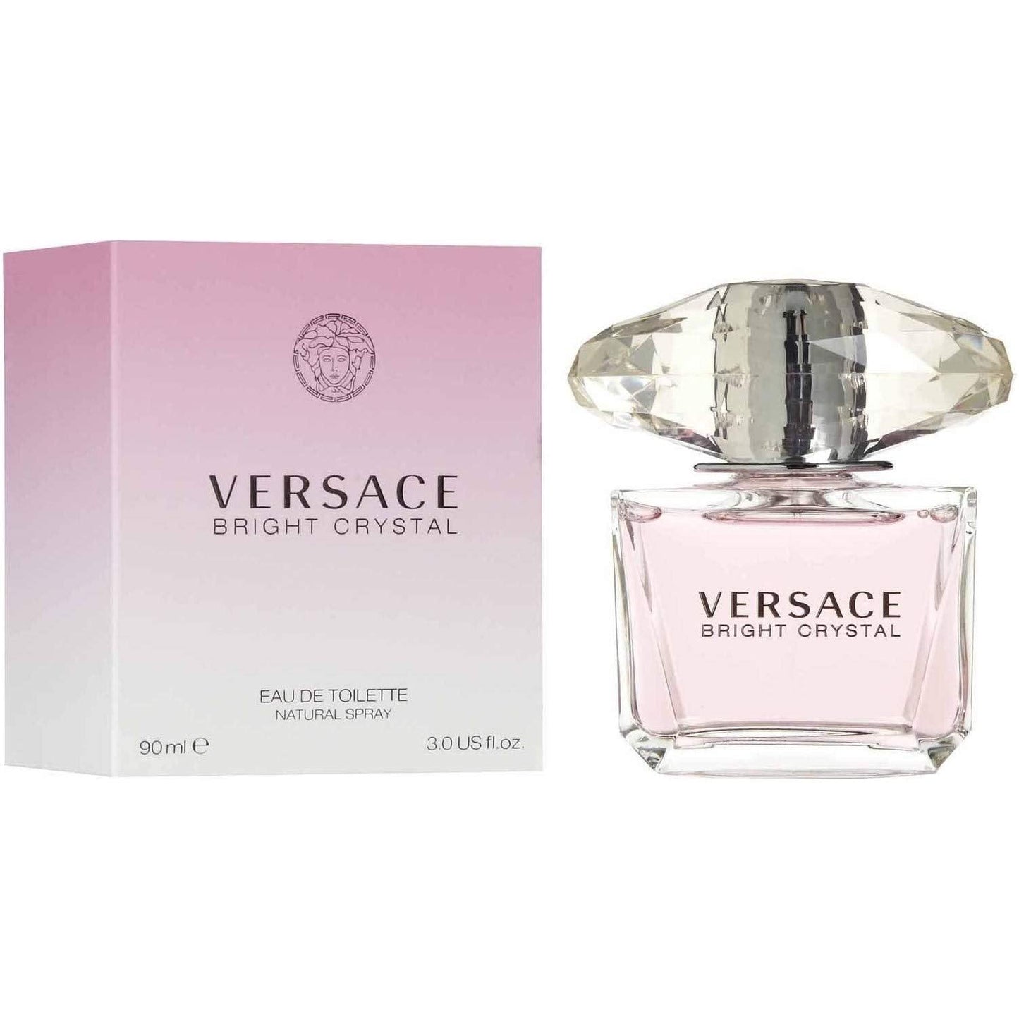 Versace Bright Crystal 3.0 oz Eau de Toilette Spray - Purcell's Clothing Company - 