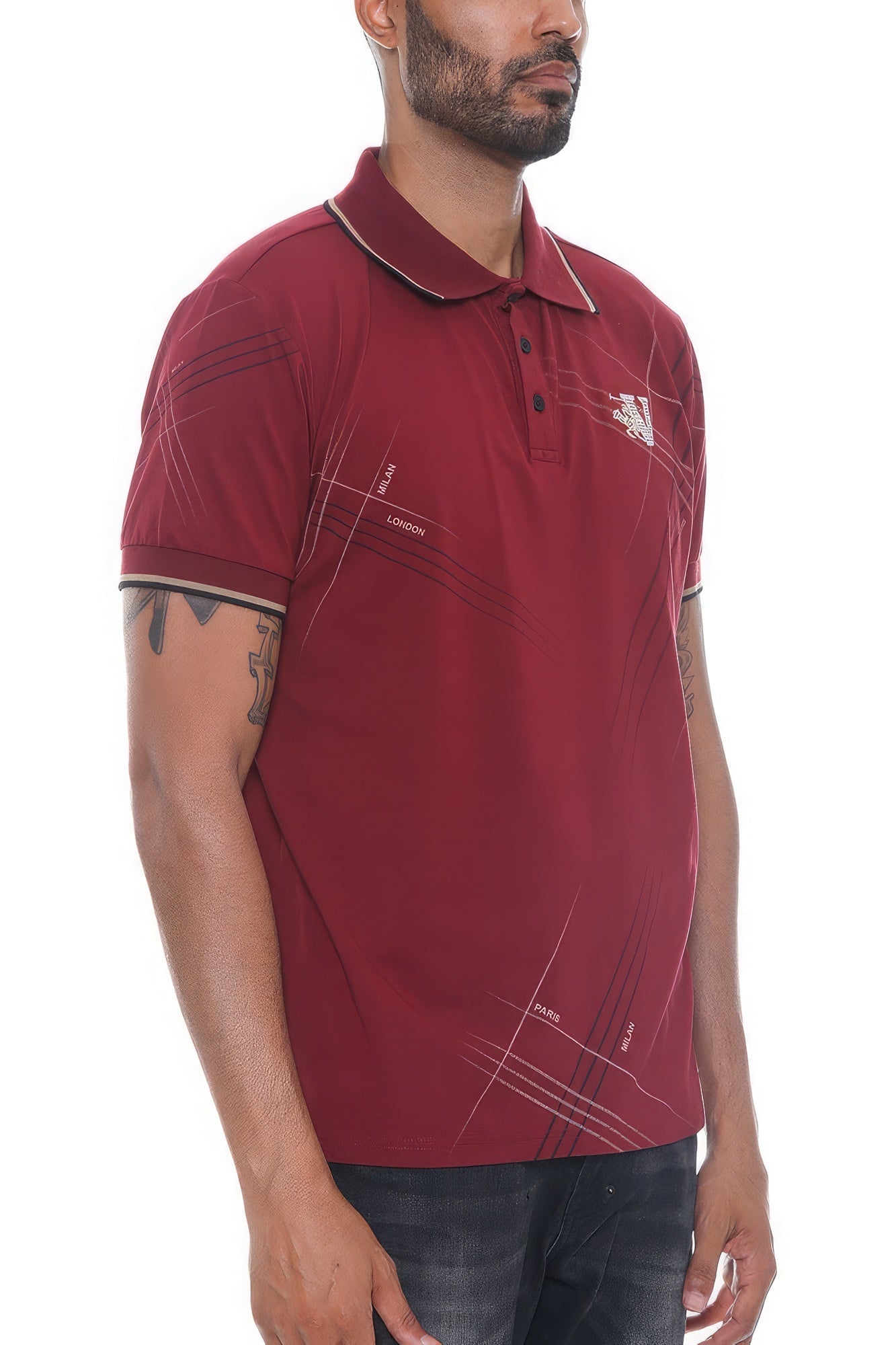 Version Couture Polo Button Down Shirt - Purcell's Clothing Company - 