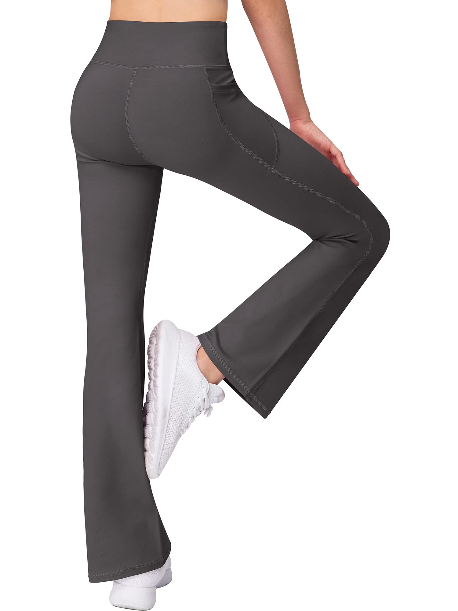 Wide Leg Flare Yoga Leggings - Purcell's Clothing Company - 