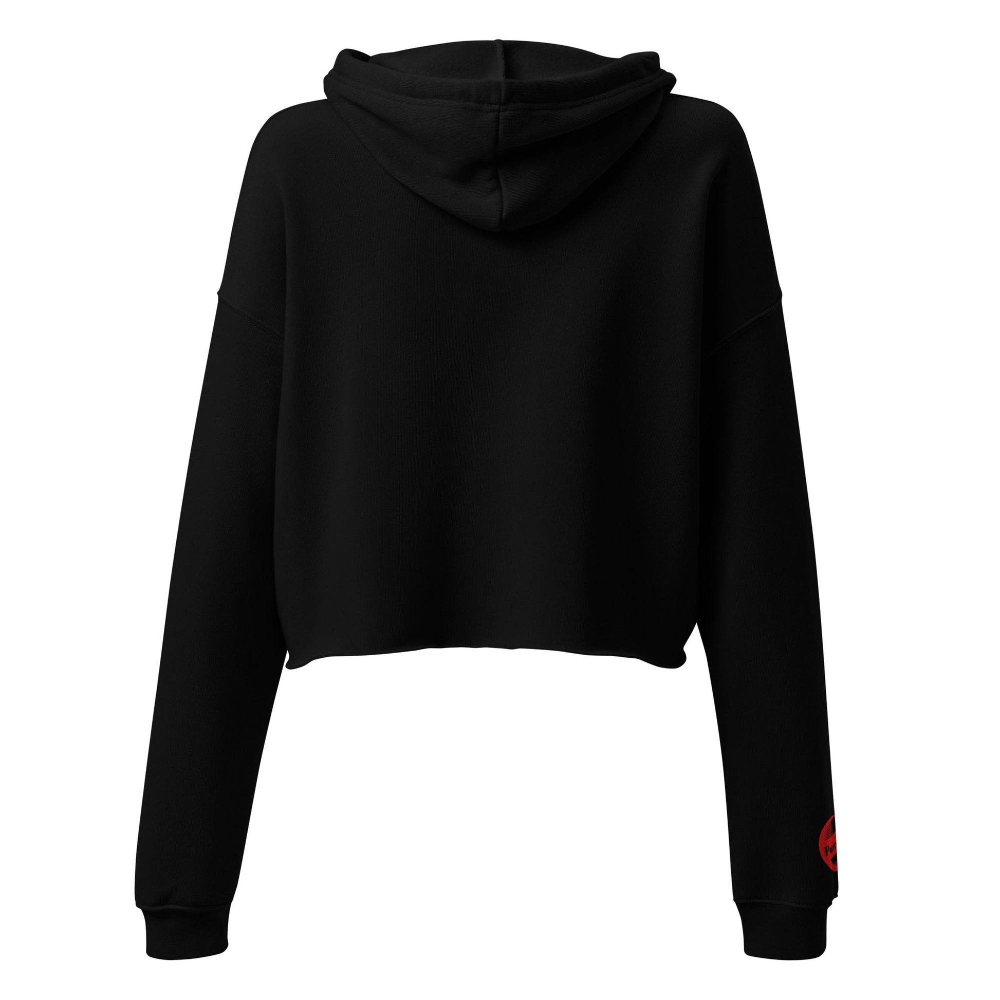 Purcell's Party Animal Print Crop Hoodie - Purcell's Clothing Company