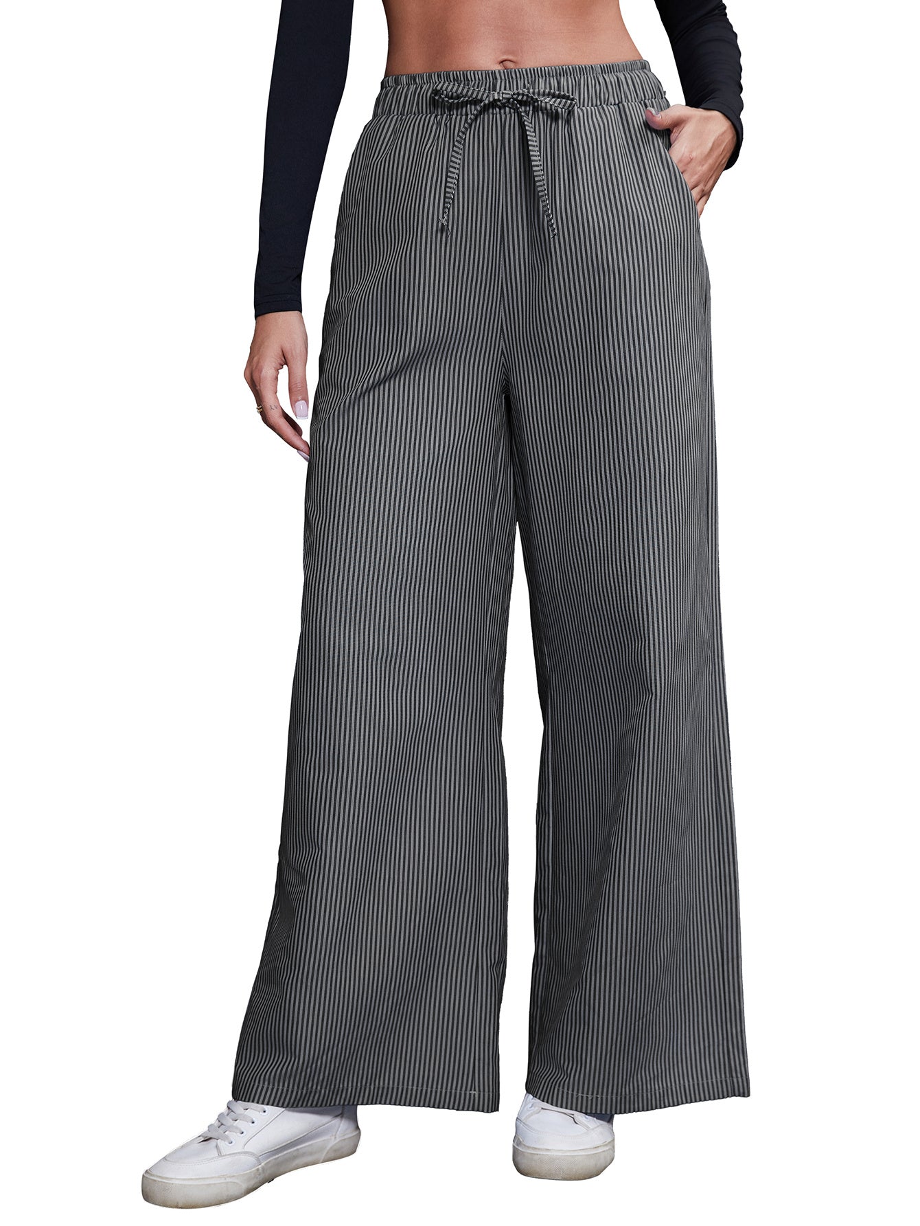 Women's Fashionable Wide Leg Pants - Purcell's Clothing Company - 0