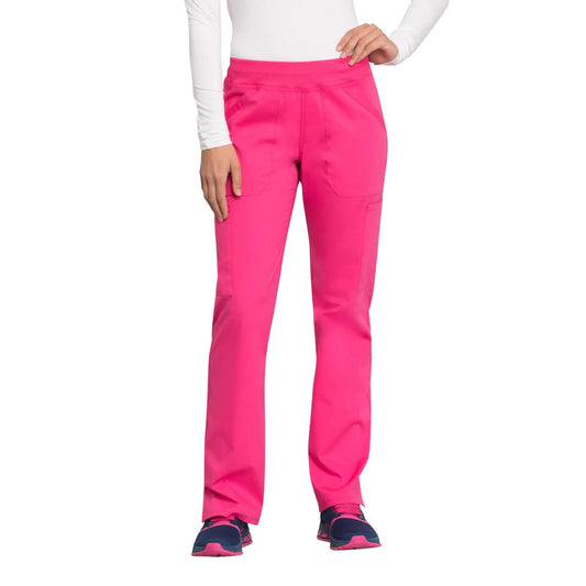 Workwear Professionals Scrubs for Women Pull - On Cargo Pant, Soft Stretch WW170 XX - Small Electric Pink - Purcell's Clothing Company - 