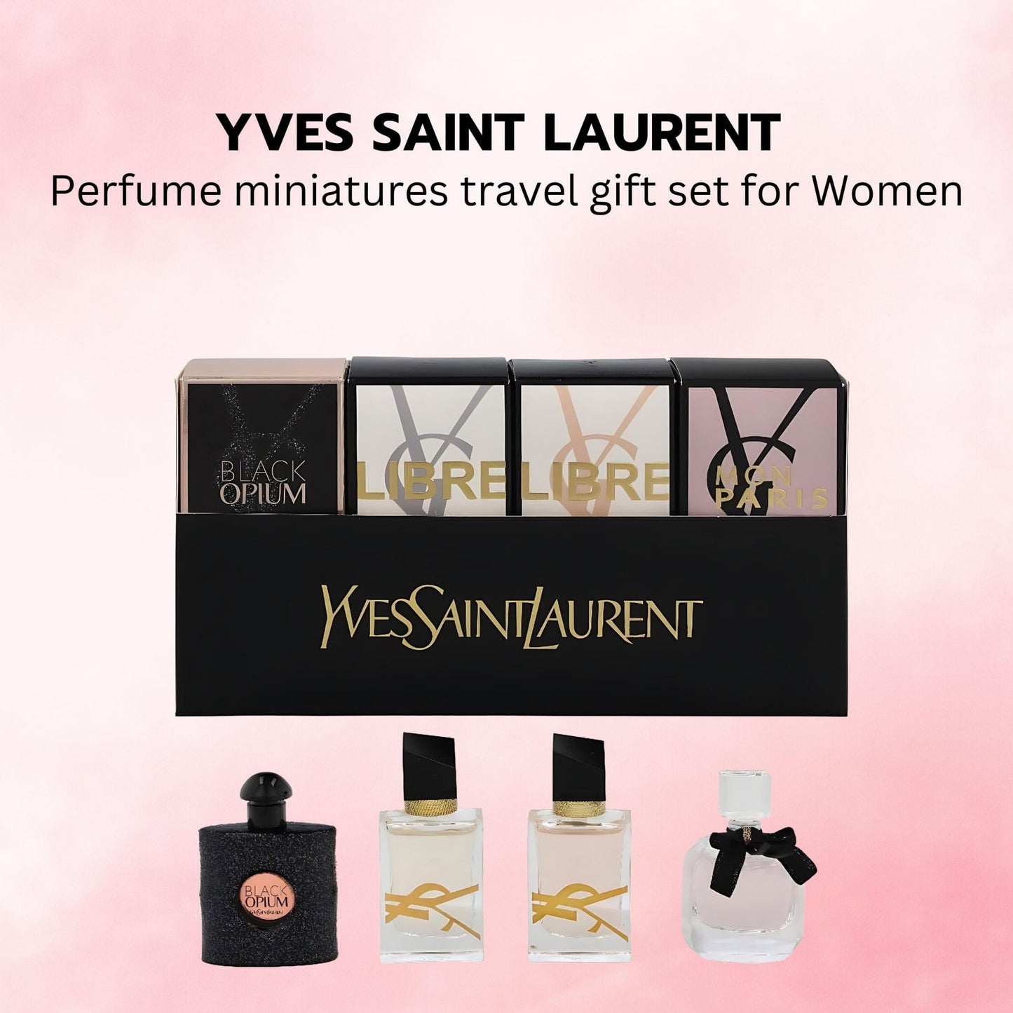 YVES SAINT LAURENT YSL Perfume Miniatures Travel Set - Purcell's Clothing Company - 